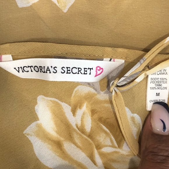 Victoria’s Secret floral lace, and rose chemise slip dress - Picture 3 of 9